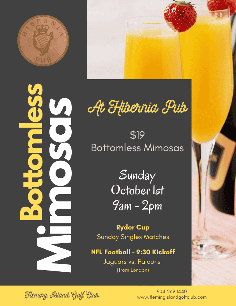 Fleming Island Bottomless Mimosas 101 flyer 1